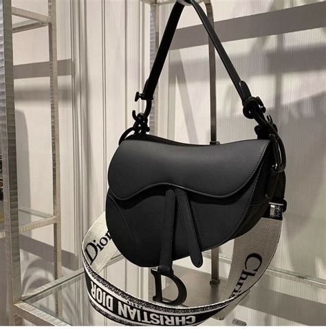 dior saddle bag t-shirt black|vintage black Dior saddle bag.